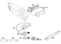 Bosch 3 601 H81 100 Gws 22-180 H Angle Grinder 230 V / Eu Spare Parts